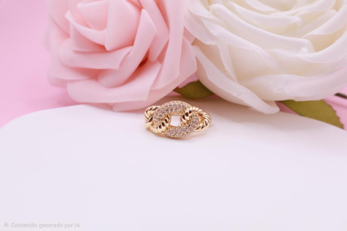 Anillos Bold Chunky en Oro Laminado 18K